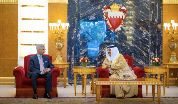 External Affairs Minister S. Jaishankar meets Bahrain King to strengthen bilateral ties
