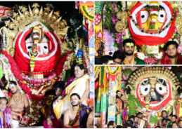 Lakhs of devotees witness divine splendour of Lord Jagannath’s Suna Besha in Puri