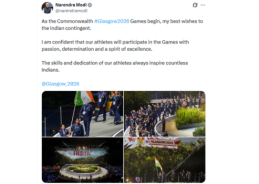 PM Modi extends best wishes to Indian contingent for Commonwealth Games