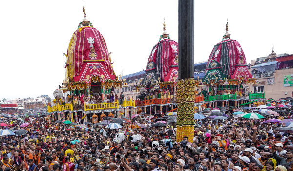 Puri Rath Yatra begins amid spiritual fervour and tight security