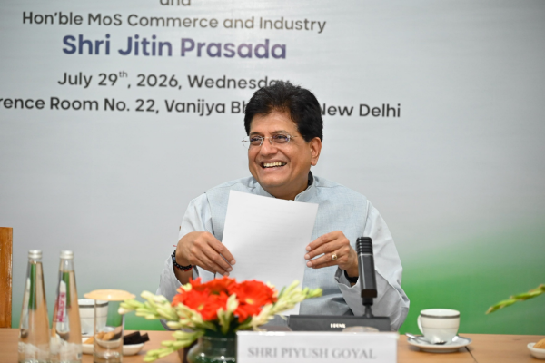 Commerce Minister Piyush Goyal holds meeting with Export Promotion Councils, Industry Associations
