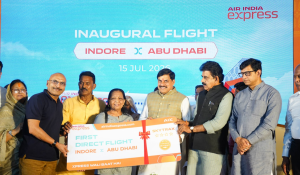 Madhya Pradesh launches first international flight with direct Indore-Abu Dhabi service