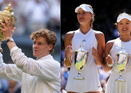 Jannik Sinner retains Wimbledon crown; Guo and Mladenovic win women’s doubles title