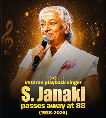 PM Modi expresses grief over the demise of distinguished playback singer S Janaki Amma