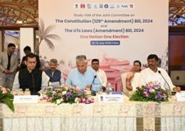 Joint Constitution Committee concludes Goa consultations on ‘One Nation, One Election’ with legislators & other stakeholders