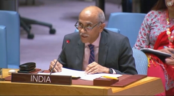 New Delhi slams Islamabad at United Nations over cross-border terrorism & reiterates Kashmir as integral and inalienable part of India.
