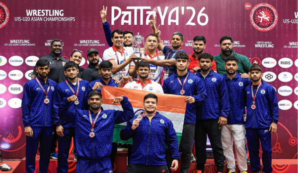 India bags 20 medals at Under-20 Asian Wrestling Championships