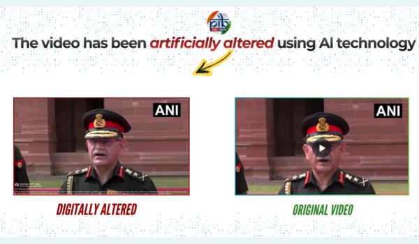 Govt refutes fake video of former Army Chief General Dwivedi
