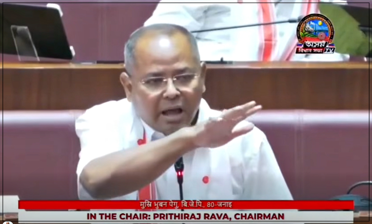 ধেমাজিৰ শেহতীয়া বান আৰু গৰাখহনীয়াৰ ক্ষতি সন্দৰ্ভত বিস্তৃত তথ্য দাঙি ধৰি জোনাই সমষ্টিৰ বিধায়ক ভূবন পেগুৱে সদনত দৃষ্টি আকৰ্ষণ
