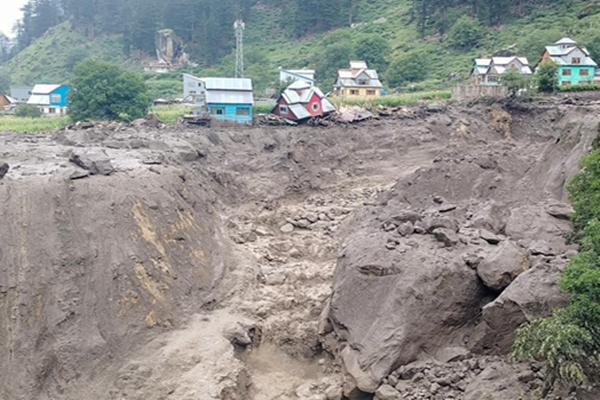 J&K: Cloudburst triggered heavy rainfall in Doda; several houses and shops damaged