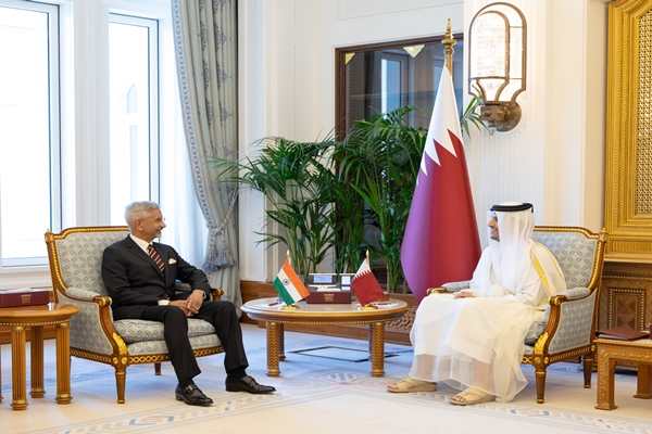 EAM S Jaishankar thanked Qatar PM for ensuring safety of Indians during West Asia conflict