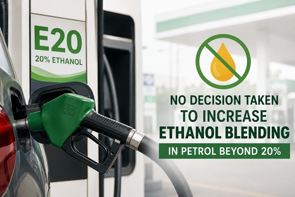 No decision taken to increase ethanol blending in petrol beyond 20%, says Union Minister Suresh Gopi
