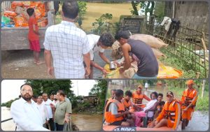 ৰাজ্যৰ সাম্প্রতিক বানত ৯৩৯ খন গাঁৱৰ ৬ লাখ ৫৩ হাজাৰৰো অধিক লোক ক্ষতিগ্রস্ত
