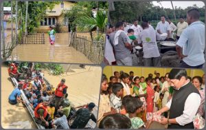 ৰাজ্যৰ বানত ১৬ খন জিলাৰ ৩ লাখ ১০ হাজাৰৰো অধিক লোক ক্ষতিৰ সন্মুখীন; ৩১ জন লোকৰ প্ৰাণহানি