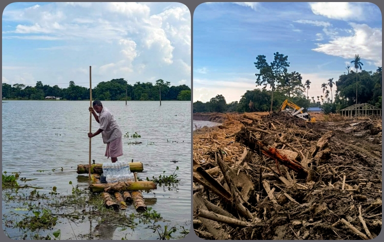 বানত অসমৰ  ৩৭,১৩৯.৫২ হেক্টৰ কৃষি ভূমি ক্ষতিগ্রস্ত; মৃতকৰ সংখ্যা ৬৮ লৈ বৃদ্ধি