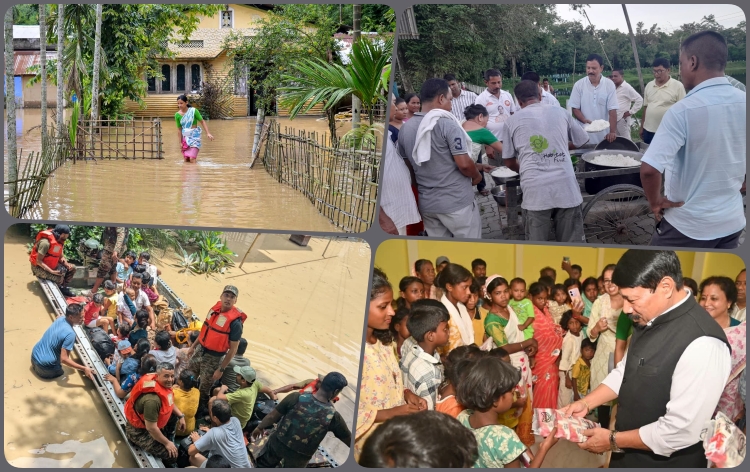 ৰাজ্যৰ বানত ১৬ খন জিলাৰ ৩ লাখ ১০ হাজাৰৰো অধিক লোক ক্ষতিৰ সন্মুখীন; ৩১ জন লোকৰ প্ৰাণহানি