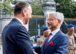 EAM Jaishankar extends National Day greetings to Deputy PM & Foreign Minister of Belgium Maxime Prévot