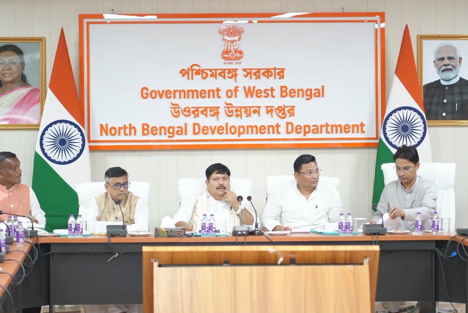 West Bengal Labour & Transport Minister Arjun Singh holds meeting at Uttarkanya Secretariat