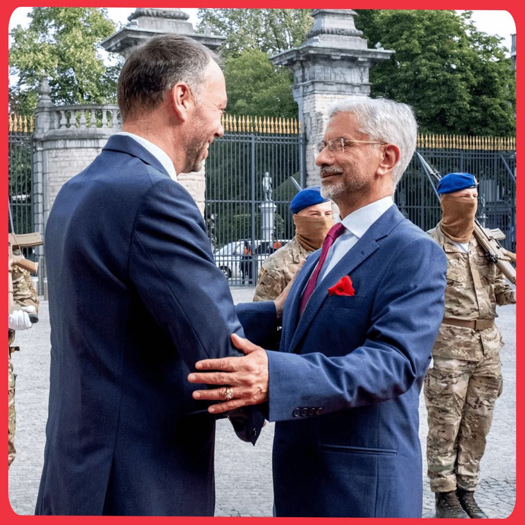 विदेश मंत्री डॉ. एस. जयशंकर ने बेल्जियम के राष्ट्रीय दिवस पर शुभकामनाएं दीं
