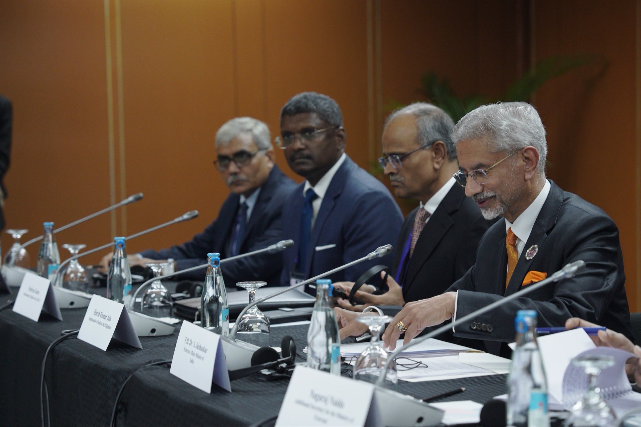 EAM S. Jaishankar participates in Quad Foreign Ministers’ Meeting in Manila, Philippines