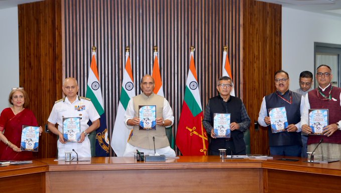 Defence Minister Rajnath Singh unveils two policy reforms for Indian Coast Guard personnel