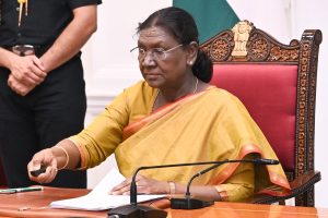 রাষ্ট্রপতি ভবনে দায়িত্বভার গ্রহণ করার চার বছর পূর্তিতে রাষ্ট্রপতি দ্রৌপদী মুর্মু আজ, ভার্চুয়ালী একাধিক প্রকল্পের সূচনা করেছেন