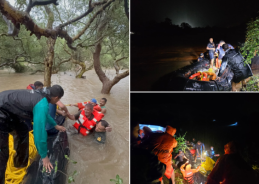ICG rescues 170 stranded people from flood-hit Daman, Dadra and Nagar Haveli, South Gujarat