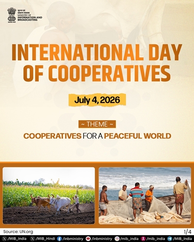 VP Radhakrishnan, Union Minister Amit Shah extend greetings on occasion of International Day of Cooperatives
