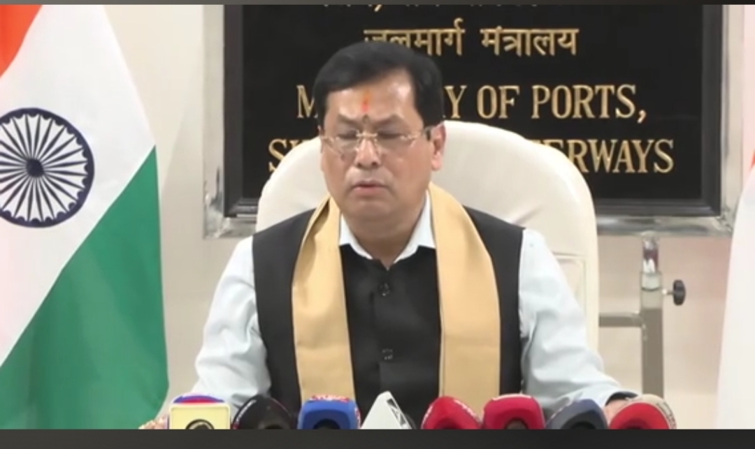 কেন্দ্ৰীয় চৰকাৰ অসমৰ বান প্ৰভাৱিত লোকসকলৰ কাষত থিয় দিবলৈ প্ৰতিশ্ৰুতিবদ্ধঃ কেন্দ্ৰীয় মন্ত্ৰী সৰ্বানন্দ সোণোৱাল