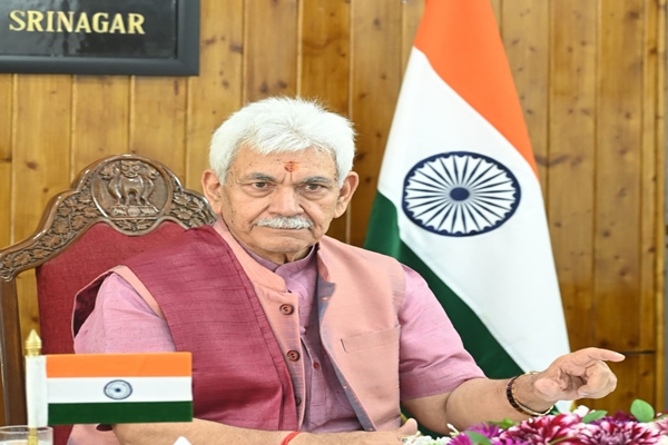 J&K LG Manoj Sinha Reviews Rain Situation, Directs Swift Relief Measures