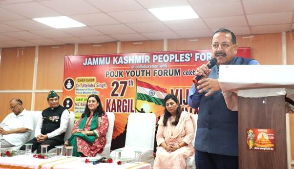 Retrieval of PoJK Only Pending Issue Between India and Pakistan: Dr. Jitendra Singh
