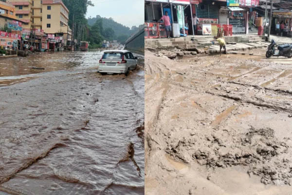 যোৰাবাটত কৃত্রিম বানৰ পাছত অঞ্চলটোত তীব্র যান-জটৰ সৃষ্টি