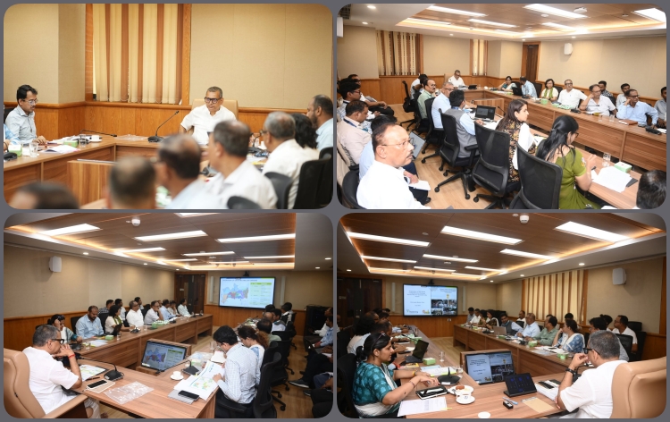 গুৱাহাটী মহানগৰীৰ কৃত্ৰিম বান সমস্যাৰ স্থায়ী আৰু বিজ্ঞানসন্মত সমাধানৰ অর্থে মন্ত্ৰী কৌশিক ৰায়ৰ পর্যালোচনা বৈঠক