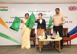 First export consignments flagged off in Chennai under India-UK CETA