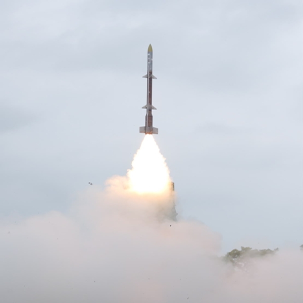 DRDO successfully conducts maiden flight test of  Surface-to-Air Missile Kusha