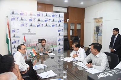 Union Minister Nitin Gadkari reviews progress of NHLML projects; calls for Expeditious Completion of Multimodal Infrastructure Initiatives