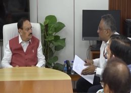 NEET-UG 2026: Union Health Minister meets injured protesters admitted in RML & LHM