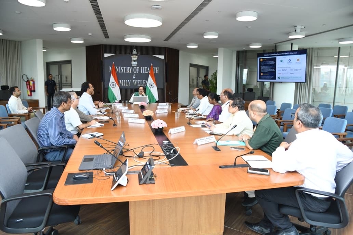 Health Minister reviews upcoming NEET UG Counselling preparedness to ensure transparency