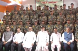 HM Amit Shah visits Border Security Force camp at Jumagach in Siliguri