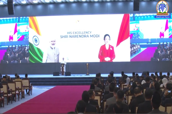 PM Modi addresses joint session of Indonesian Parliament: says both countries working closely to counter terrorism