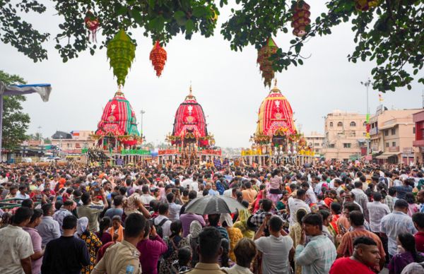 ‘Adapa Bije’ ritual of Lord Jagannath, Lord Balabhadra, Devi Subhadra begins at Sri Gundicha Temple