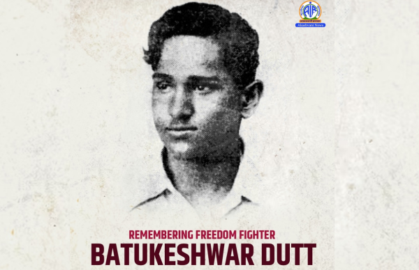 HM Amit Shah & Defence Minister Rajnath Singh pay tribute to freedom fighter Batukeshwar Dutt on his death anniversary