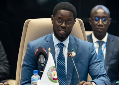 Senegal’s President Bassirou Faye elected as new Chairman of ECOWAS