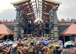 Keralam: Hill shrine of Sabari Mala opens for darshan; massive rush of pilgrims 