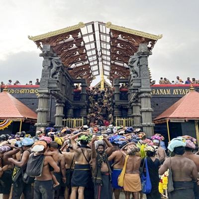 Keralam: Hill shrine of Sabari Mala opens for darshan; massive rush of pilgrims 