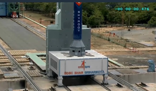 India’s first privately developed orbital rocket Vikram-1 successfully reaches orbit