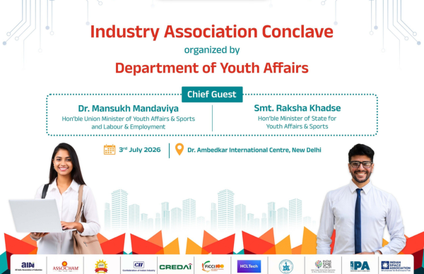 Dept of Youth Affairs organises Industry Association Conclave of MY Bharat in New Delhi