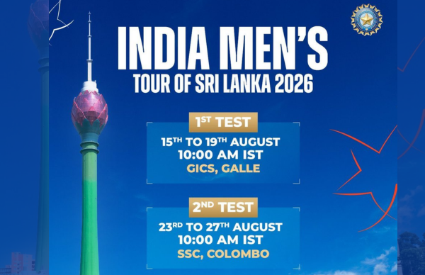 BCCI announces schedule for India’s two-match Test series against Sri Lanka