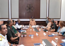VP Radhakrishnan briefed on NCC & Sainik Schools; Lauds NCC’s community service initiatives