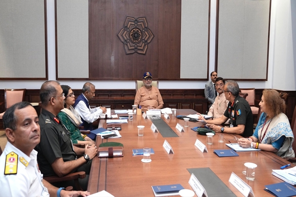 VP Radhakrishnan briefed on NCC & Sainik Schools; Lauds NCC’s community service initiatives